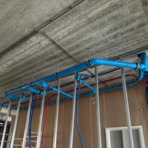 Afvoerleidingen woning